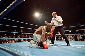 Michael Watson vs Nigel Benn for the British Commonwealth middleweight title