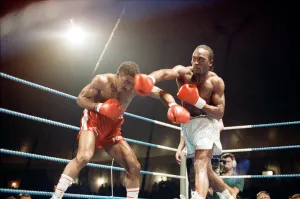 Michael Watson vs Nigel Benn for the British Commonwealth middleweight title