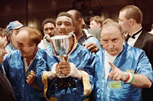Michael Watson vs Nigel Benn for the British Commonwealth middleweight title