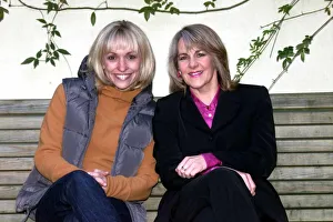 Michaela Strachan TV Presenter October 1999 Pictured with Nina Myskow Mirror Staff