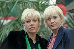 Michelle Collins Actress April 98 At chessington to open the new Rattlesnake ride