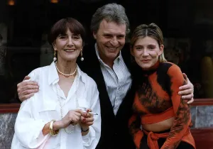Michelle Collins Actress in Eastenders with fellow actors June Brown in left