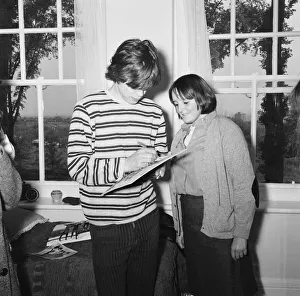 00882 Prints: Mick Jagger of The Rolling Stones attends a party held by Sunday Mirror feature writer