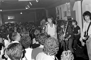 Mick Jagger and Ronnie Wood at Londons 100 Club on 31 May 1982 when the Rolling
