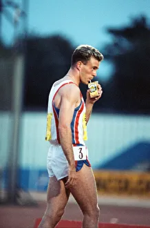 Middle-distance runner Tom McKean during the Dairy Crest Games at Crystal Palace