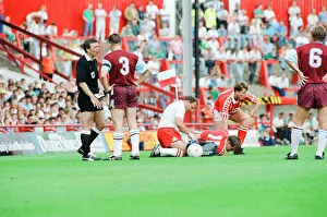 00755 Prints: Middlesbrough 0-0 West Ham, Division Two league match at Ayresome Park