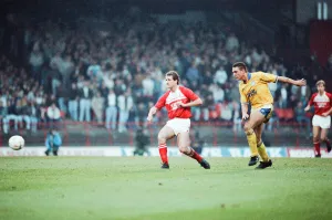 Middlesbrough 0-2 Leeds, Division Two league match at Ayresome Park