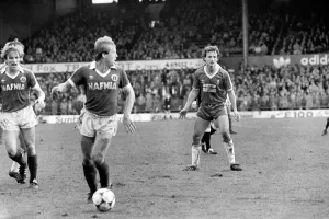 Middlesbrough 0 v. Everton 2. Division 1 Football. October 1981 MF04-08-025