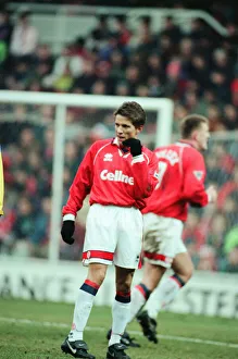 Middlesbrough 1-1, Premiership match at the Riverside Stadium, Saturday 16th March 1996