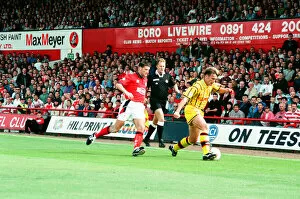 00666 Collection: Middlesbrough 2 -0 Burnley Division 1 match held at Ayresome Park. 13th August 1994