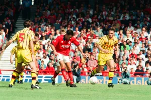 Middlesbrough F Prints: Middlesbrough 2 -0 Burnley Division 1 match held at Ayresome Park. 13th August 1994