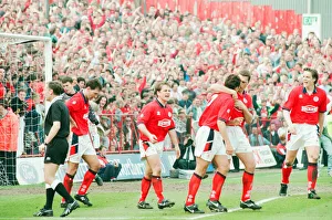 Middlesbrough 2-1 Luton Town, League Division One match at Ayresome Park