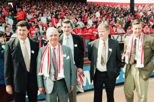 Middlesbrough 2-1 Luton Town, League Division One match at Ayresome Park