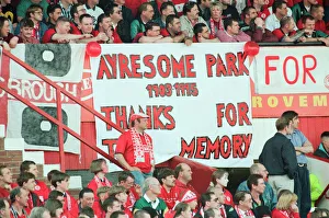 Middlesbrough 2-1 Luton Town, League Division One match at Ayresome Park