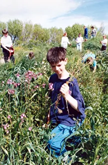 Environmental Issues Prints: Middlesbrough Botanic Centre. Pupils from Acklam Grange School were at the Botanic Centre
