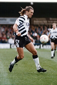 Images Dated 1st January 1992: Middlesbrough Chief Scout Gary Gill in his playing days at Darlington. Circa 1992