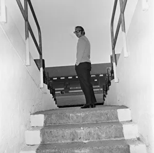 Middlesbrough F. C. footballer Nobby Stiles pictured at Ayresome Park. 27th July 1971