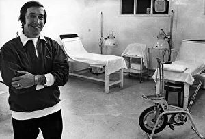 Middlesbrough Prints: Middlesbrough F. C. physiotherapist Jimmy Headridge. 3rd January 1975