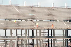 Middlesbrough Football Club. Middlehaven site of construction of new stadium