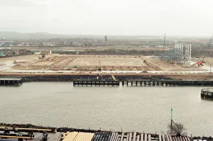 Middlesbrough Football Club. Middlehaven site of construction of new stadium