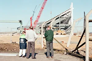 Middlesbrough Football Club. Middlehaven site of construction of new stadium