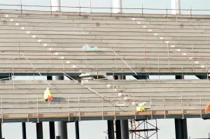 Middlesbrough Football Club. Middlehaven site of construction of new stadium