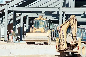 00509 Prints: Middlesbrough Football Club. Middlehaven site of construction of new stadium
