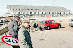00509 Prints: Middlesbrough Football Club. Middlehaven site of construction of new stadium