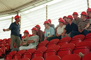 00509 Prints: Middlesbrough Football Club, new Riverside Stadium under constriction, Circa 1995