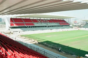 Middlesbrough Football Club, new Riverside Stadium under constriction, Circa 1995