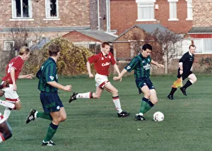 Middlesbrough Prints: Middlesbrough striker Andy Campbell in action for the juniors at Tollesby Road 25th