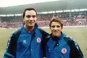 Middlesbrough v Nottingham Forrest 16th March 1996 Middlesbrough legend Juninho