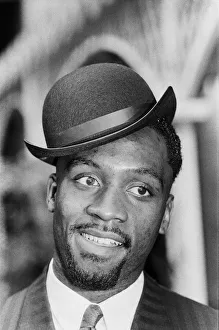 Middleweight boxer Nigel Benn on a photo shoot ahead of his next fight against Fermin