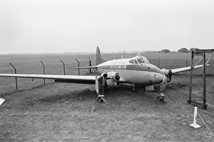 Air Show Prints: Midland Air Museum Chairman Mr John Berkeley checks on their latest acquisition
