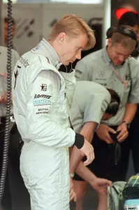Mika Hkkinen of McLaren-Mercedes, 1998 British Grand Prix