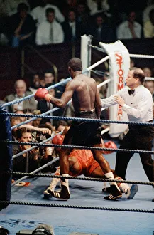 Mike McCallum vs Michael Watson for the WBA middleweight title