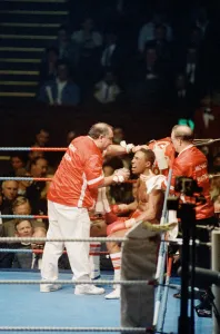 Mike McCallum vs Michael Watson for the WBA middleweight title