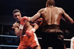 Mike McCallum vs Michael Watson for the WBA middleweight title