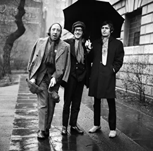 00615 Prints: Mike McGear of Pop Group Scaffold January 1968 with other group members John Gorman
