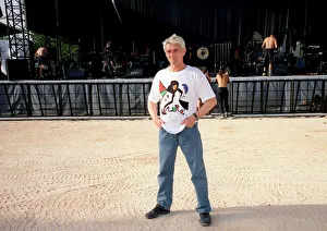 Mike Oldfield Composer Musician July 1999 in Valencia Spain for open air concert