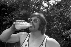 Bottles Prints: Mike Winch (athelete shot-putter) puts his success down to drinking milk