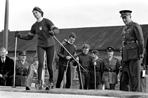 Military: Army: The Army in Aldershot has built the longest synthetic ski-slope in London