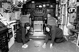 Nuclear Prints: MiliThe new Polaris submarine HMS Revenge was commissioned at Cammell Laird