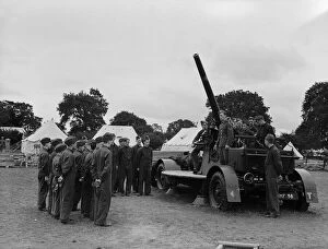 01247 Collection: Militiamen in training 27th July 1939 Militiamen seen here at Oswestry camp