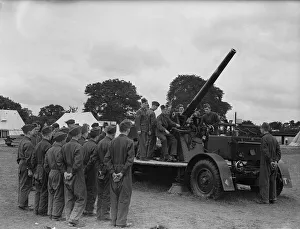 Militiamen in training 27th July 1939 Militiamen seen here at Oswestry camp