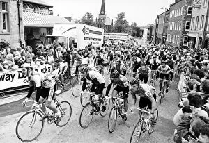 Racing Collection: The Milk Race, 19th May 1987. The Tour of Britain. Cycling. Darlington