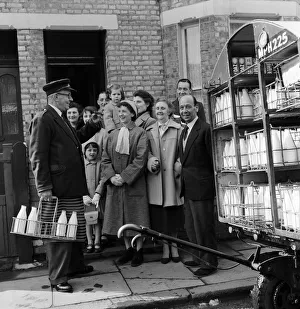 Dairy Prints: Milkman, Alfred Dobbs, says goodbye to all his customers who have been taking his milk