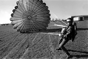 Parachute Prints: One Millionth jump by Paratrooper May 1969 Parachute Regiment Private Norman Blunn