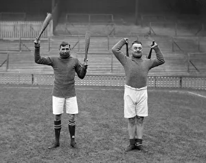 Fitness Prints: Millwall FC. J. Pipe and S. Tyler training with skittles DM17285