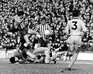 Millwall Vs. Wolverhampton Wanderers. 1 April 1967